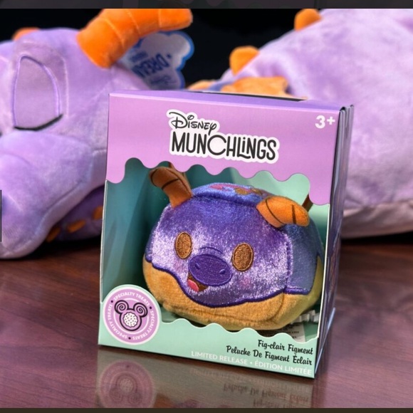 Disney Munchlings Fig-Clair Figment 2024 Epcot International Festival of Arts - Picture 1 of 12